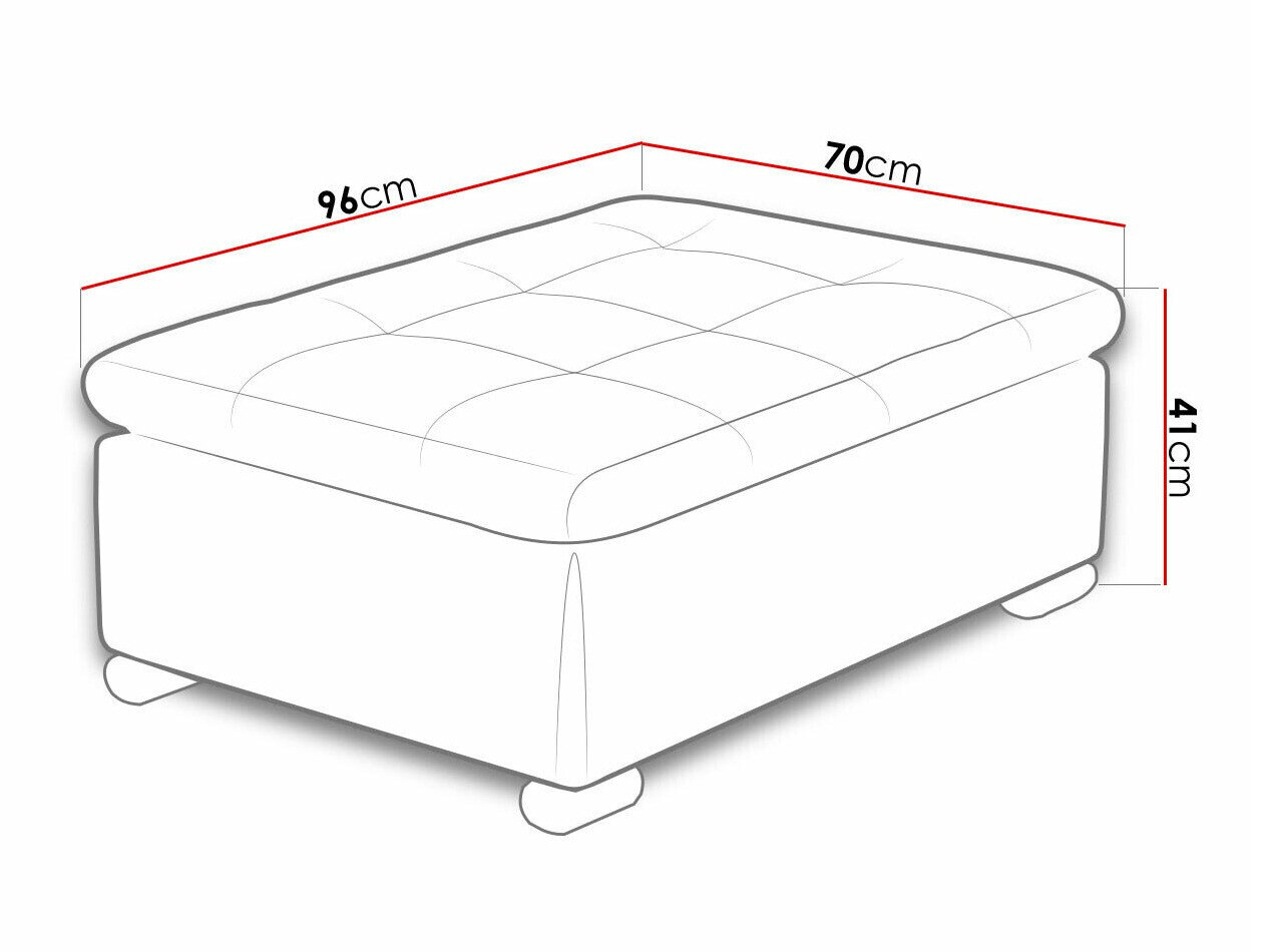 Polstret bænk Comfivo 118 (Lux 06)