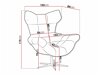 Fauteuil Indiana 146 (Monolith 84)