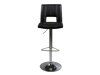 Scaun de bar Norsica 145 (Negru + Argint)