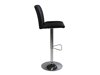 Scaun de bar Norsica 145 (Negru + Argint)