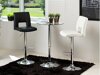 Scaun de bar Norsica 145 (Negru + Argint)