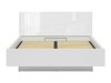 Bed Fivale 122 (Glanzend wit + Wit)