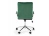 Kontorstol Houston 1198 (Mørkegrøn + Sølv)