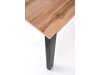 Tafel Houston 1208 (Wotan eik + Zwart)
