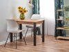 Tafel Houston 1208 (Wotan eik + Zwart)