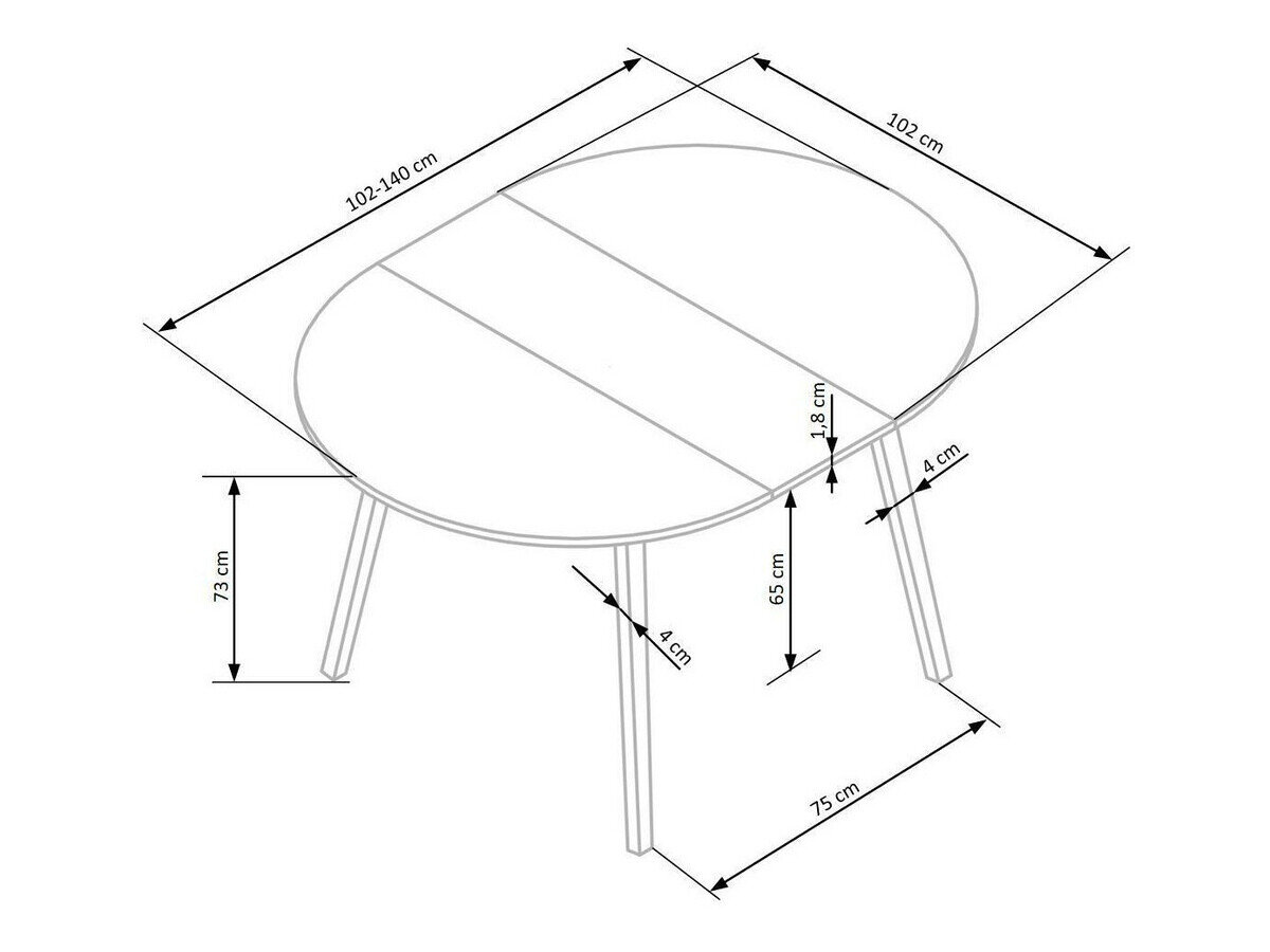 Söögitoakomplekt Houston 772