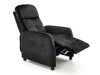 Krēsls reglainer Houston 992 (Melns)