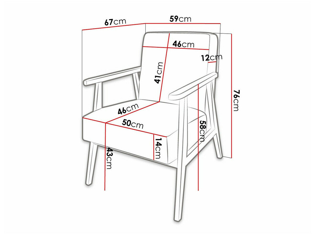 Fauteuil Clovis 100 (Poso 05)