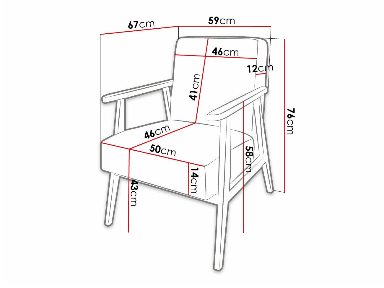 Fauteuil Clovis 100 (Poso 14)