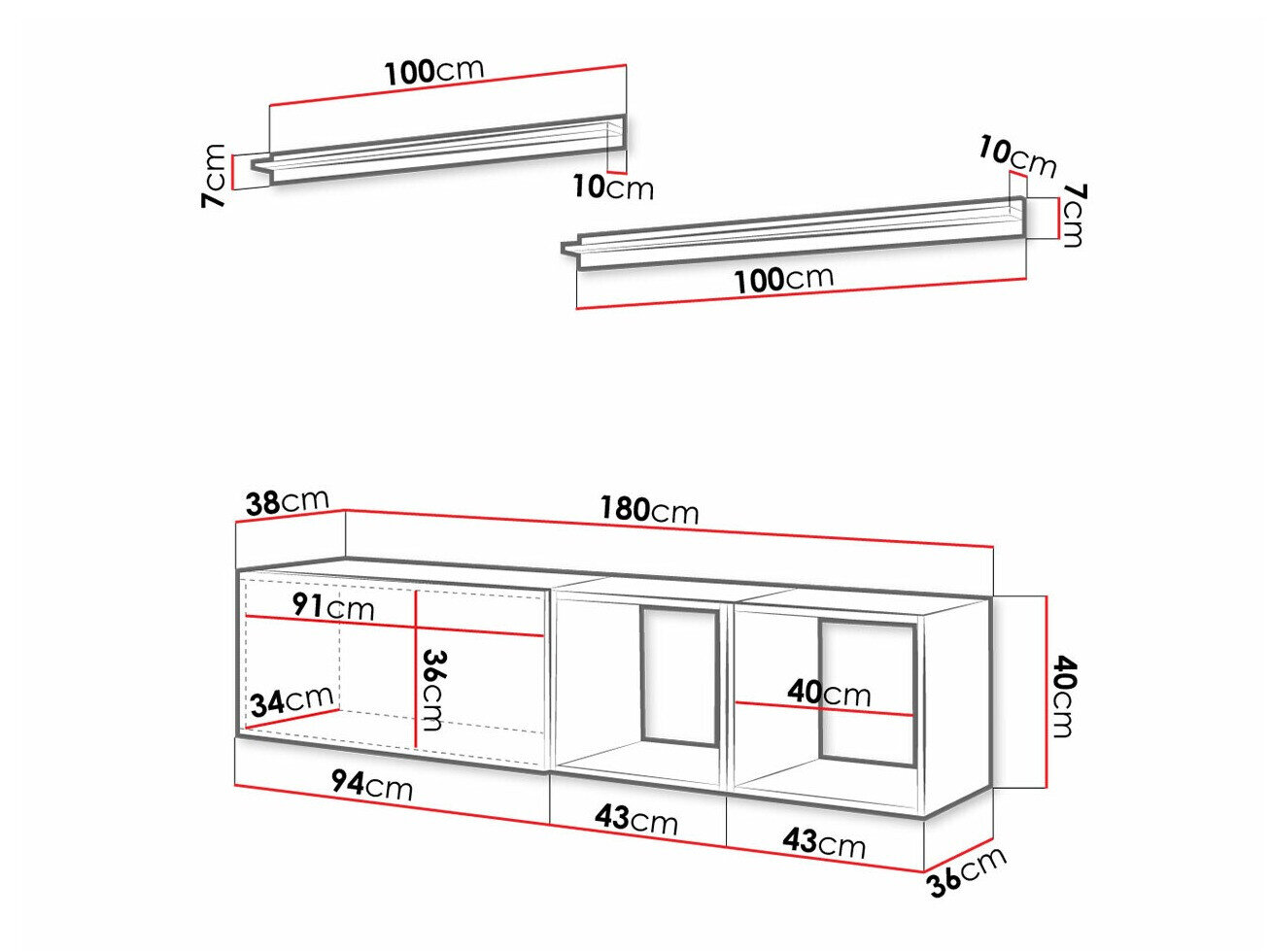 Stuemøbelsæt Fraga