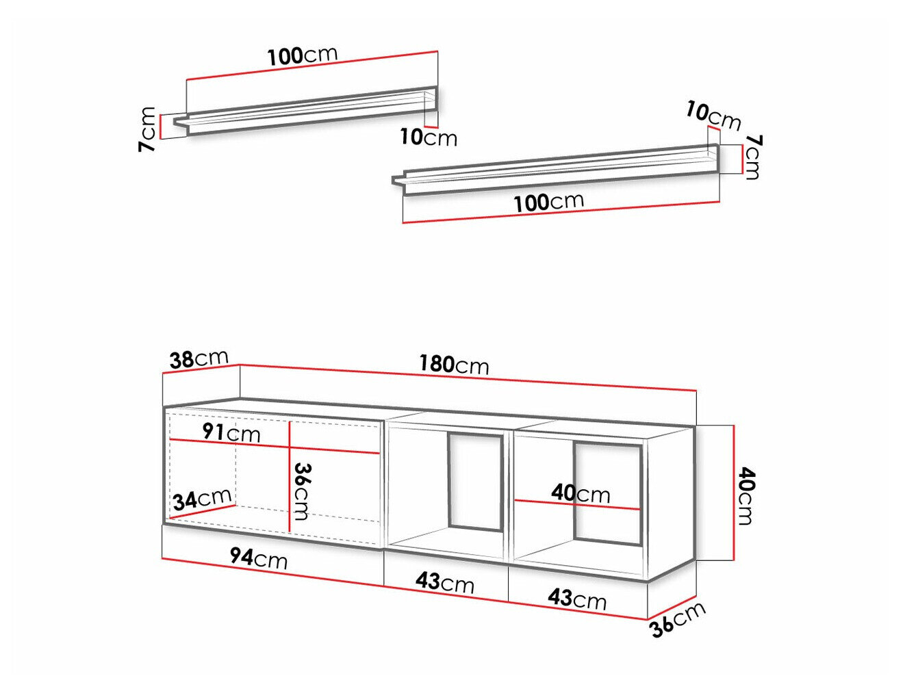 Stuemøbelsæt Fraga