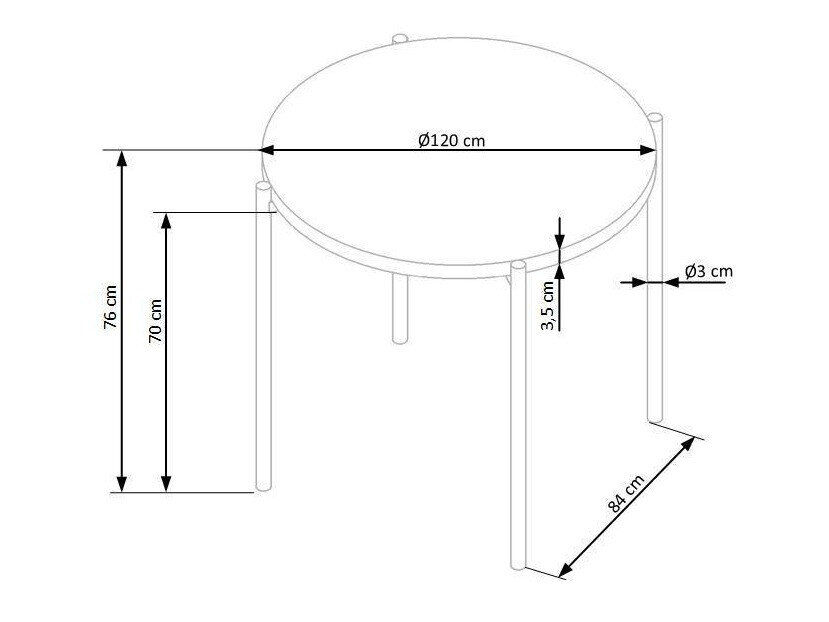 Spisestuesæt Houston 729