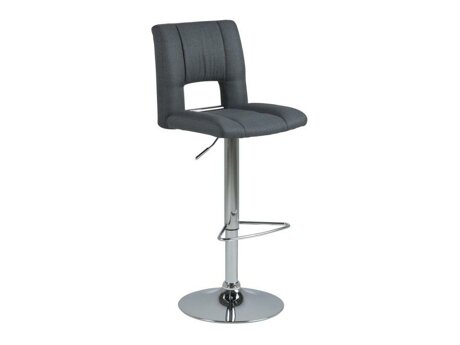 Barstuhl Norsica 164 (Dunkelgrau + Silber)
