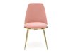 Scaun Houston 1327 (Roz deschis + Auriu)