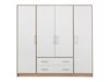 Kledingkast Cavmero 100 (Sonoma eik + Wit)