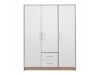 Kledingkast Cavmero 102 (Sonoma eik + Wit)