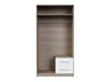 Kledingkast Cavmero 104 (Sonoma eik + Wit)