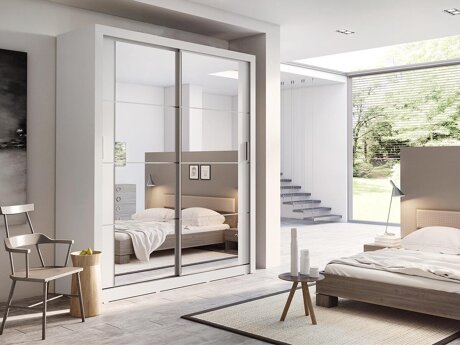 Garderobeskab Fresno 102 (Hvid)