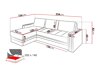 Hoekbank Providence 166 (Lux 24 + Lux 12)