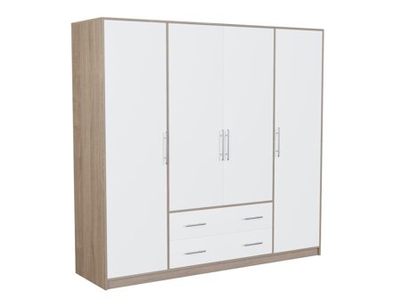 Kledingkast Cavmero 100 (Sonoma eik + Wit)