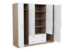 Kledingkast Cavmero 100 (Sonoma eik + Wit)