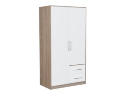 Armoire Cavmero 105 (Sonoma chêne + Blanc)
