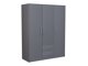 Garderobeskab Cavmero 102 (Antracit)