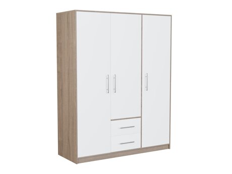 Garderobeskab Cavmero 102 (Sonoma eg + Hvid)