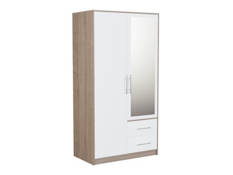 Kledingkast Cavmero 104 (Sonoma eik + Wit)