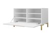 Schoenenkast Nomal (Craft eiken + Zwart)