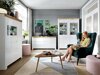 Ladekast Sonsoru 100 (Wit + Glanzend wit + Wotan eik)