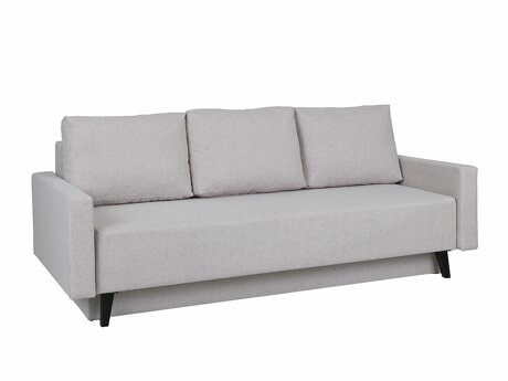 Slaapbank Delbene 129 (Aura 23 + Glanzend zwart)