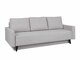 Slaapbank Delbene 129 (Aura 23 + Glanzend zwart)