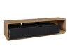 TV galds Austin 357 (Votan ozols + Matēts melns)