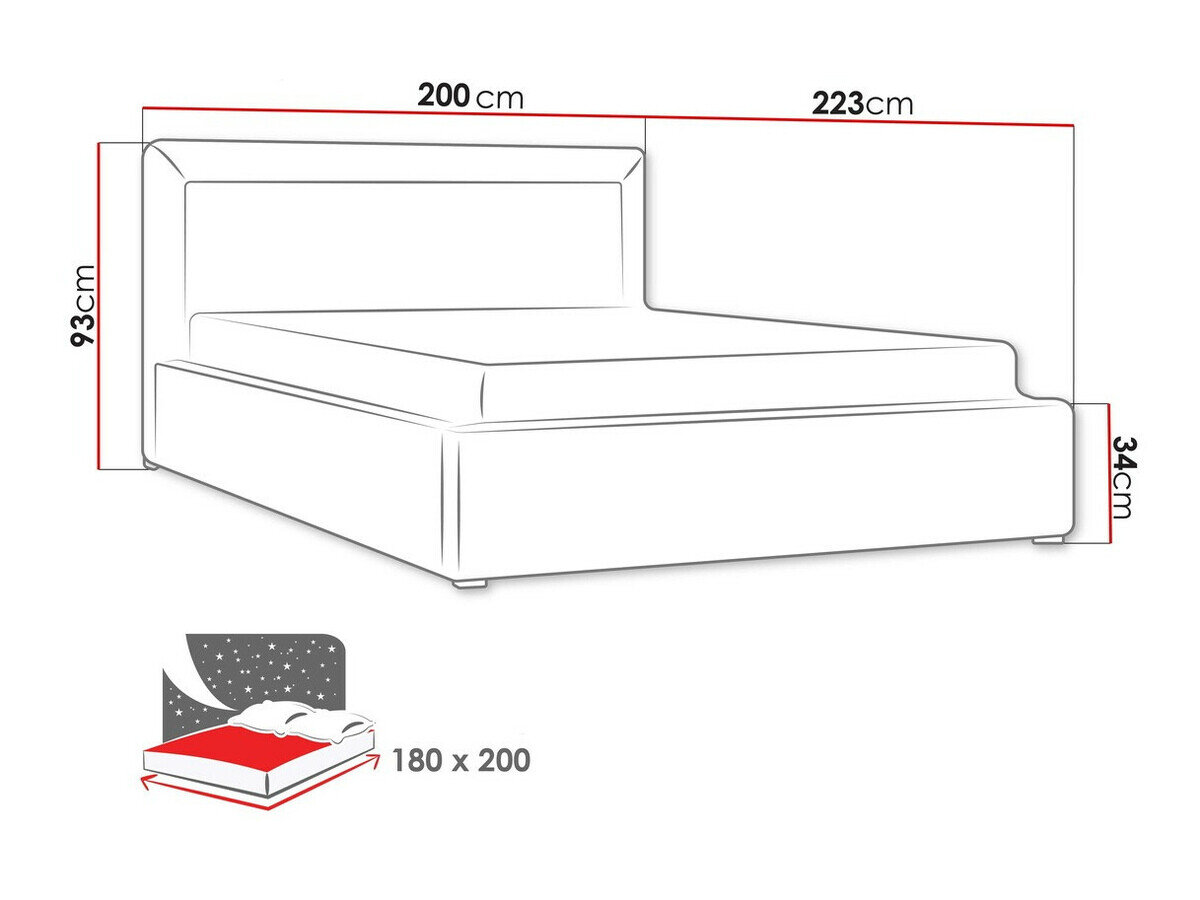 Bed Pomona 101 (Malmo 13 365)