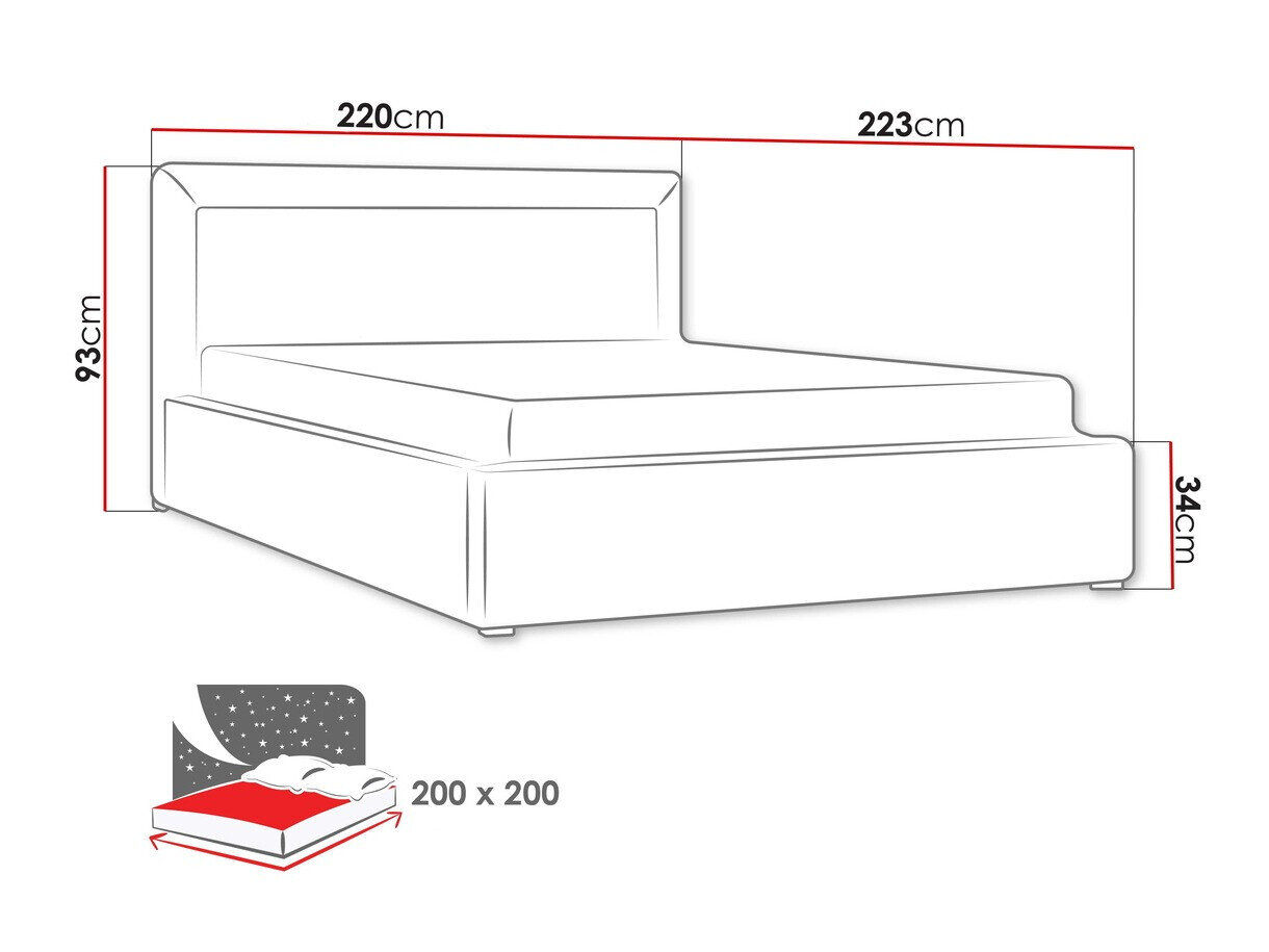 Bed Pomona 101 (Malmo 13 376)