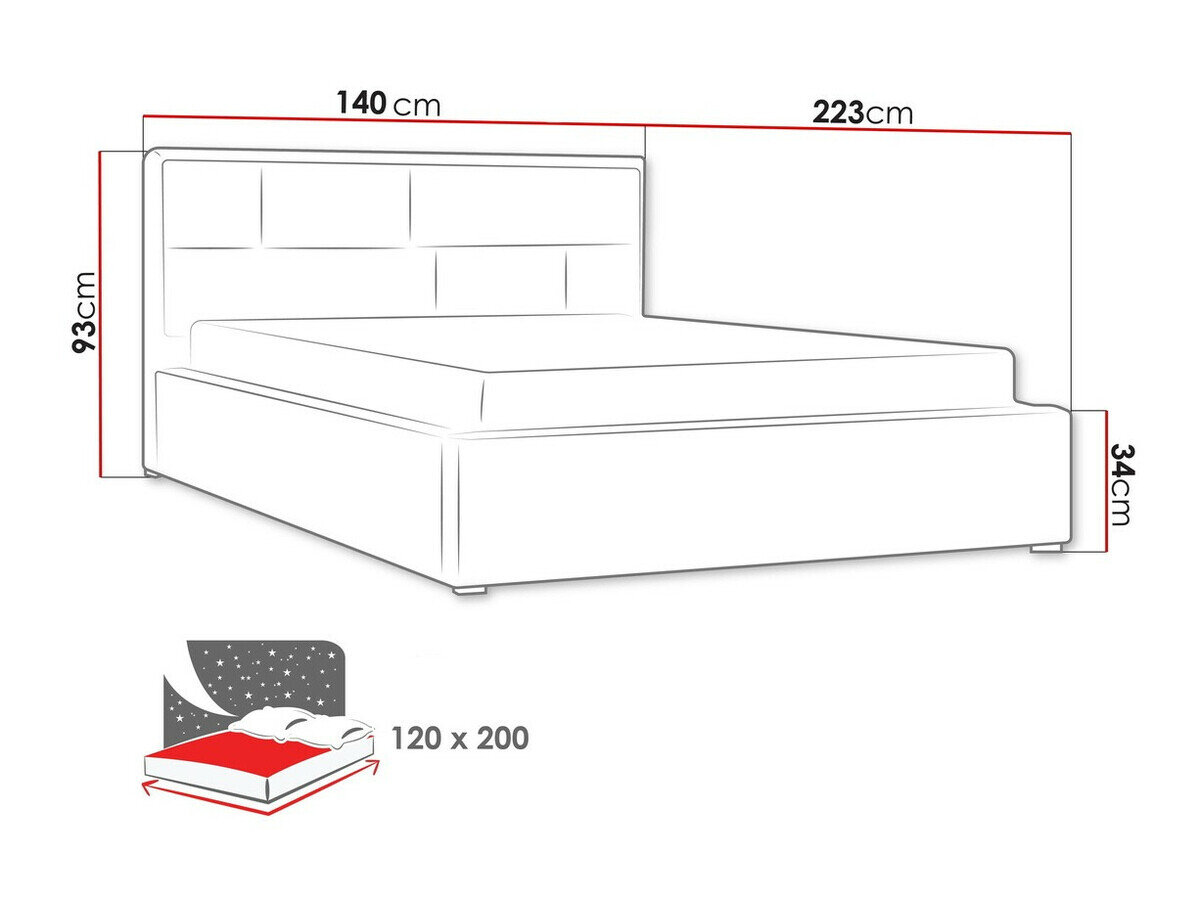 Bed Pomona 104 (Victoria 14 866)