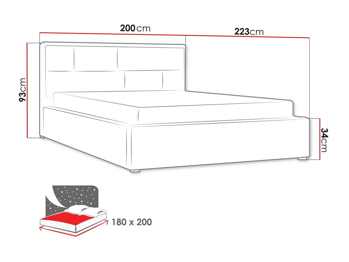 Bed Pomona 104 (Victoria 14 867)