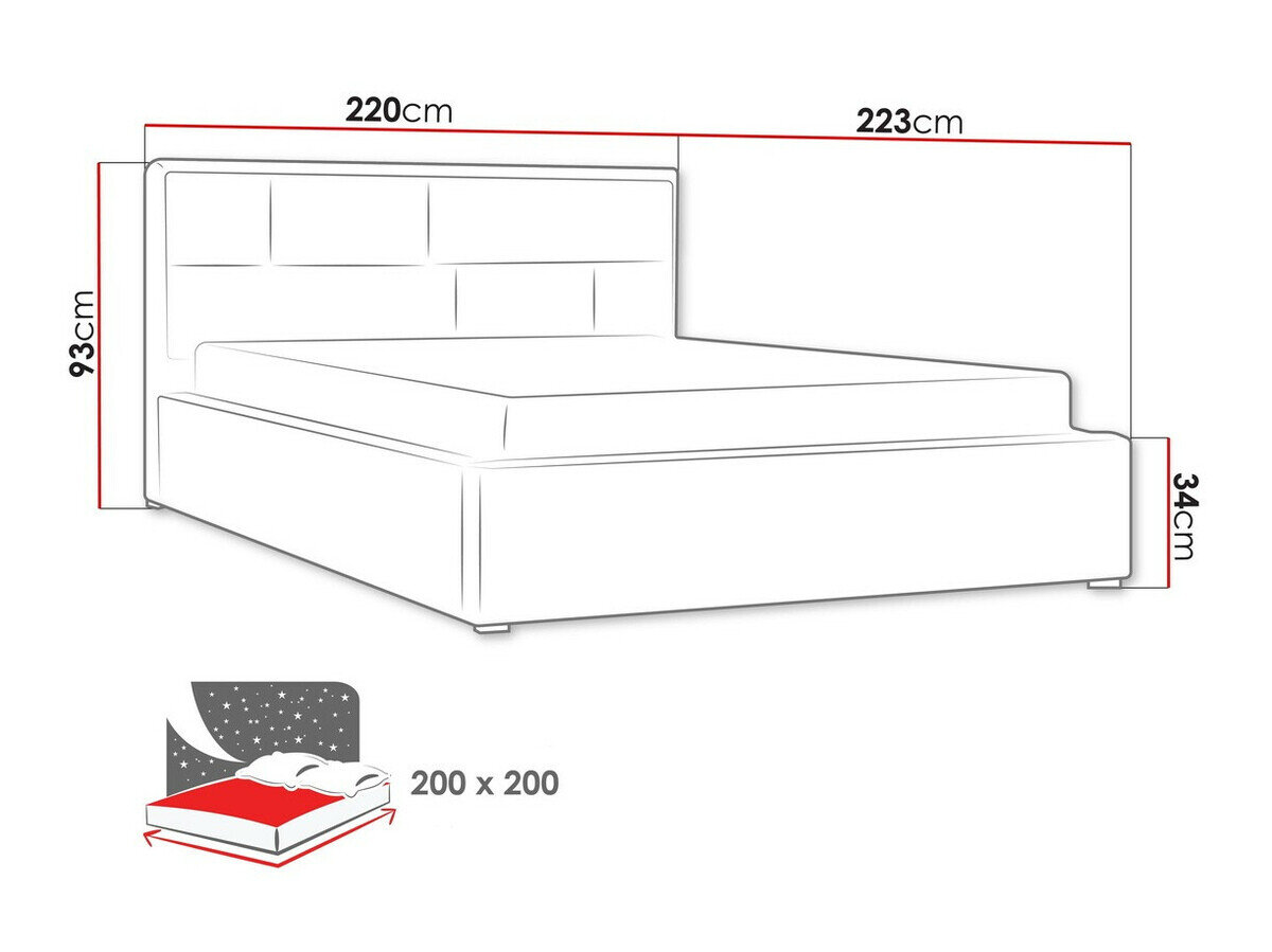 Bed Pomona 104 (Victoria 14 868)