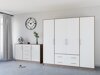 Kledingkast Cavmero 100 (Sonoma eik + Wit)