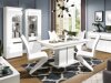Boekenkast Revelmi 105 (Glanzend wit + Wit)