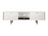 TV-meubel Merced 110 (Wit + Glanzend wit)