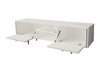 TV-meubel Merced 110 (Wit + Glanzend wit)