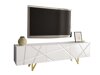 TV-meubel Audis (Wit + Glanzend wit)