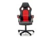 Chaise de bureau Houston 1340 (Rouge + Noir)