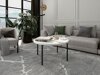 Salontafel Providence 178 (Wit + Zwart)