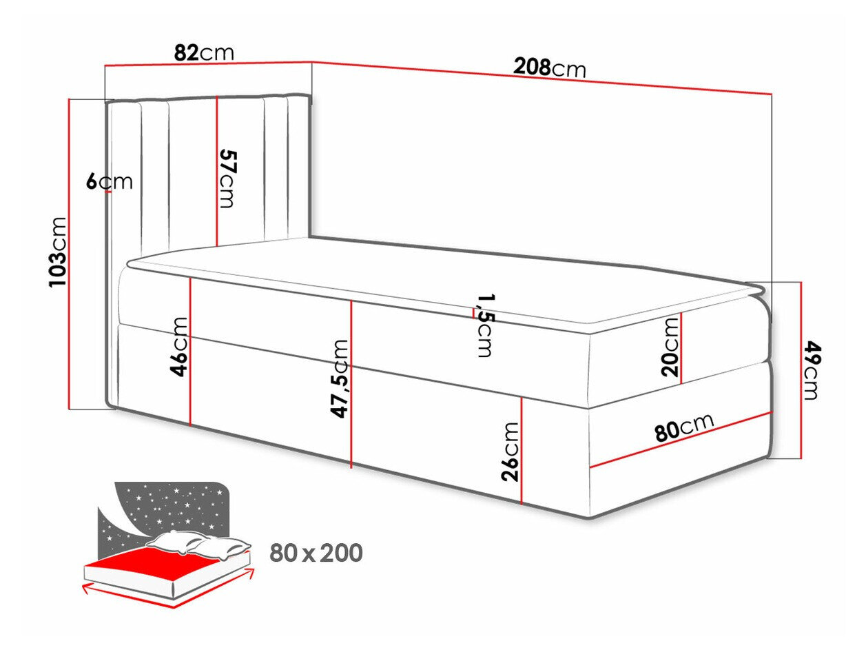 Boxspring Mel I (Soft 010)