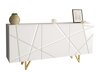 Dressoir Audis (Wit + Glanzend wit)