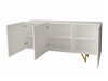 Dressoir Audis (Wit + Glanzend wit)