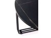 Sofabord Houston 1275 (Sort marmor + Sort)